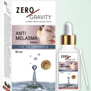 anti-melasma serum bottle by Zero Gravity